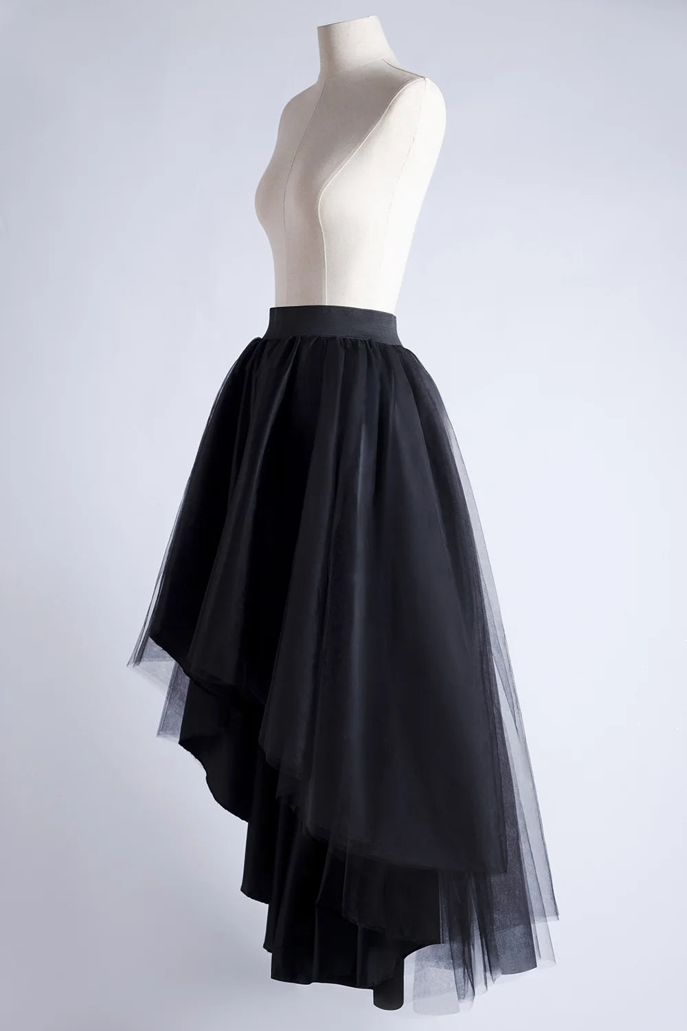 Women’s Gothic Hi-Lo Tulle Skirt