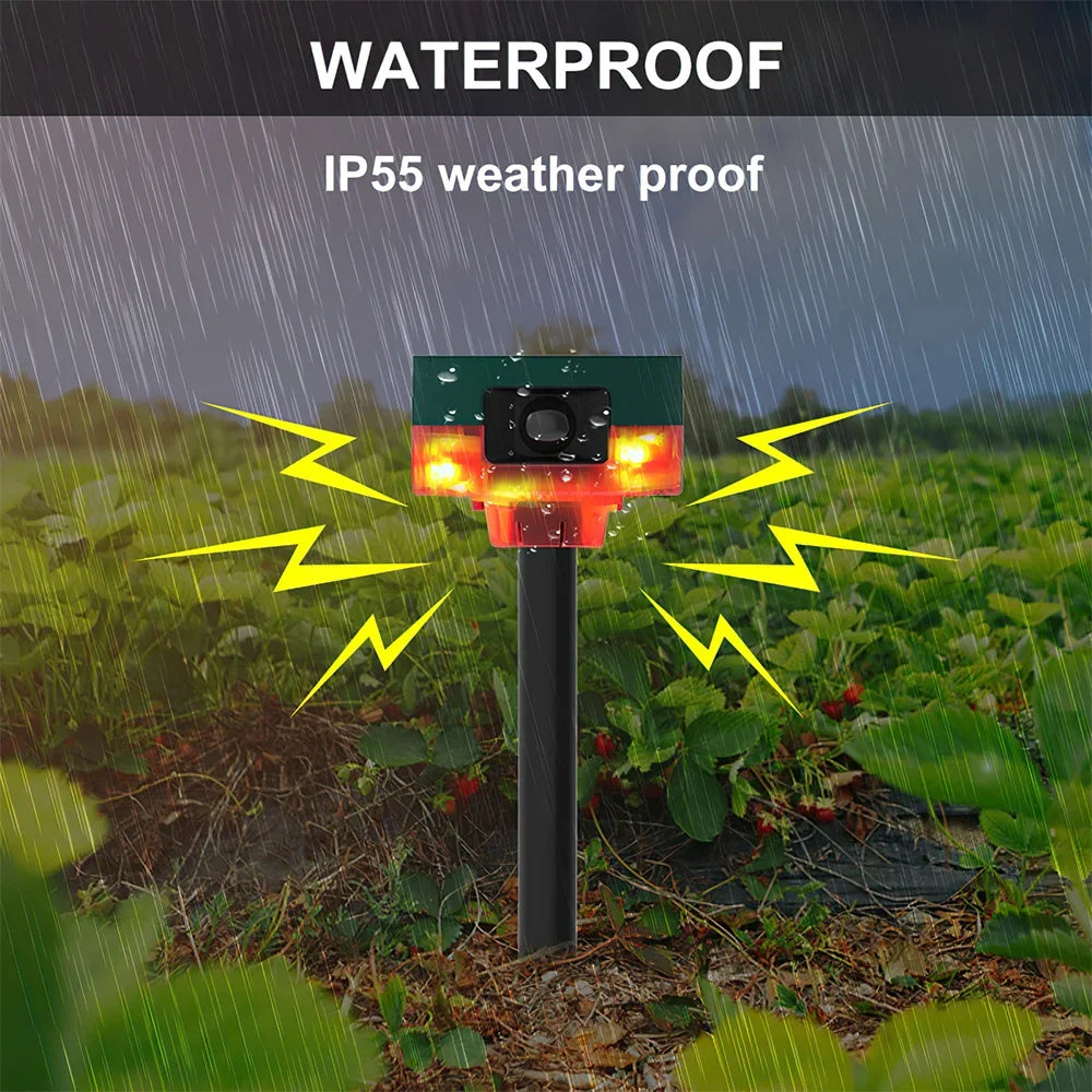 SolarGuard Infrared Motion Alarm & Animal Repeller