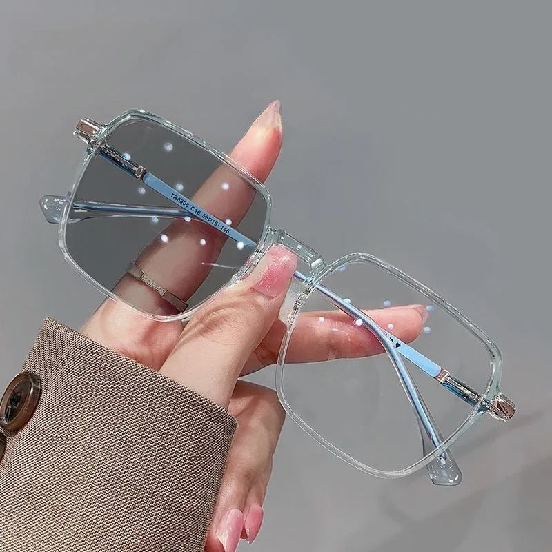 Photochromic Anti-Radiation Glasses – Metal Eyewear for Men & Women