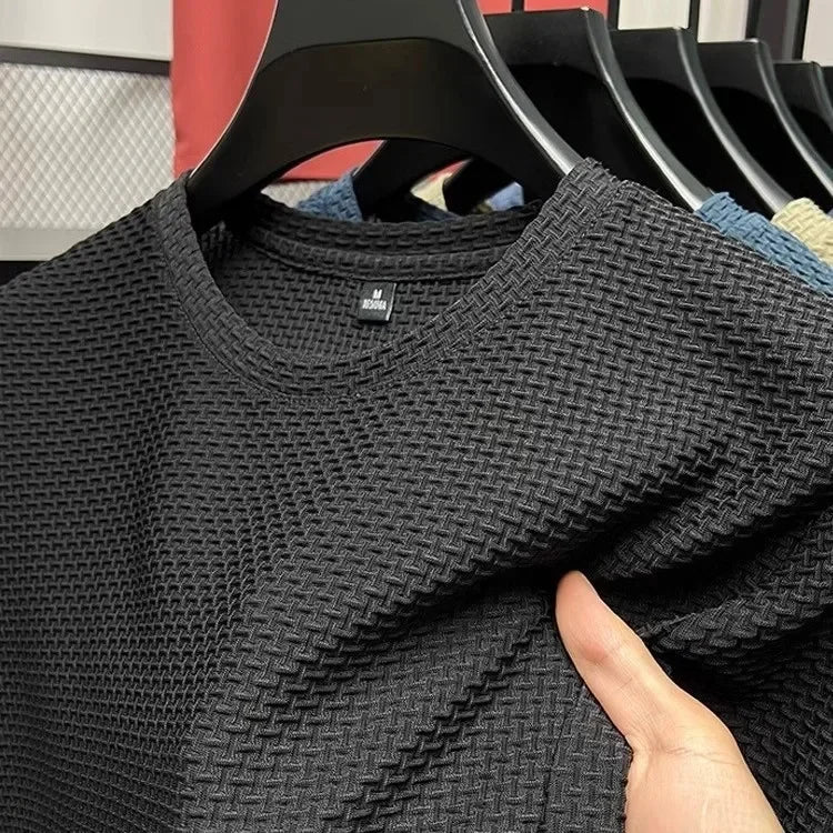 Men’s Ice Silk Mesh T-Shirt