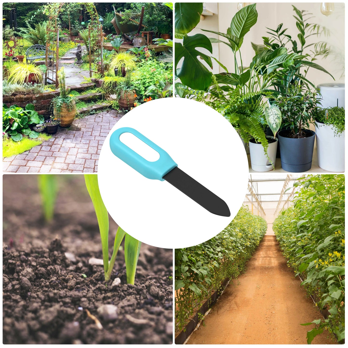Tuya Smart Zigbee Soil Tester – Temperature & Humidity Meter for Garden Automation & Irrigation Monitoring