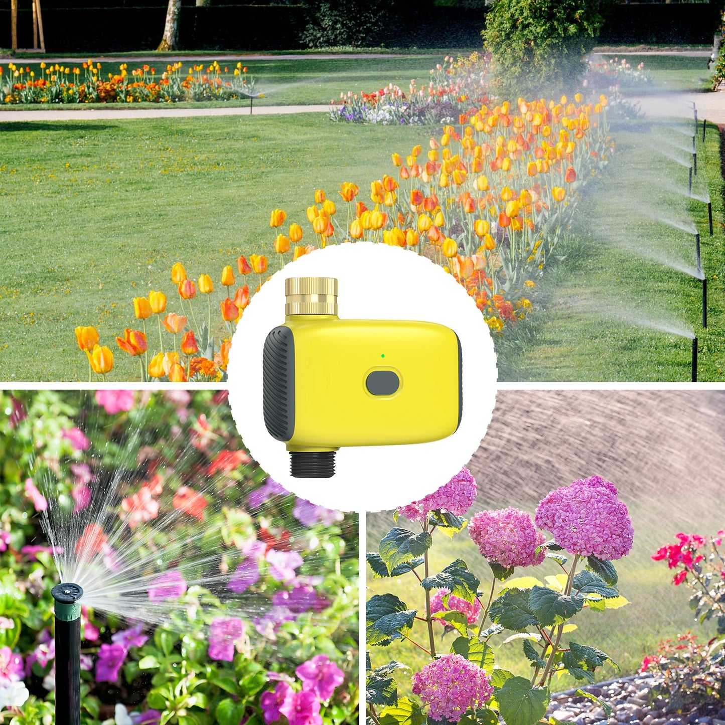 Tuya Smart Zigbee Watering Timer & Automatic Drip Irrigation Controller