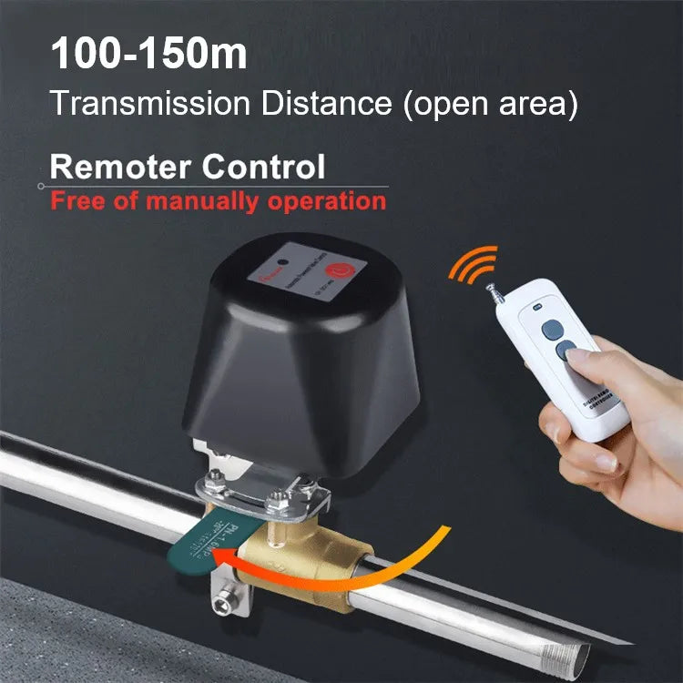 Automatic Gas/Water Valve Controller – Wireless 433MHz Remote Control Manipulator
