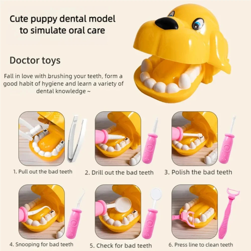 Doctor Playset with Medical Tools & Stethoscope in Trolley