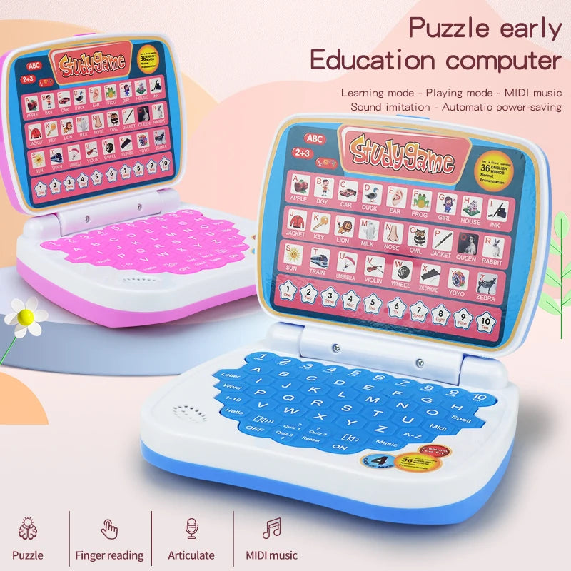 Smart Learning Laptop for Kids – ABCs, Numbers & More