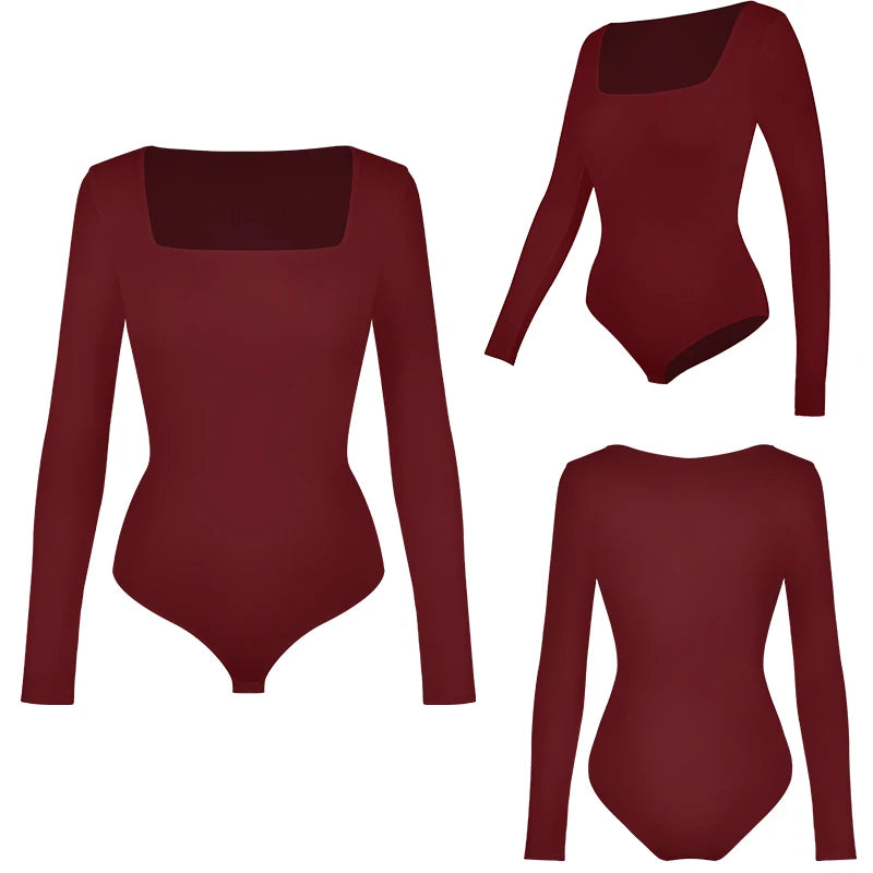 ShapeLuxe Square-Neck Bodysuit