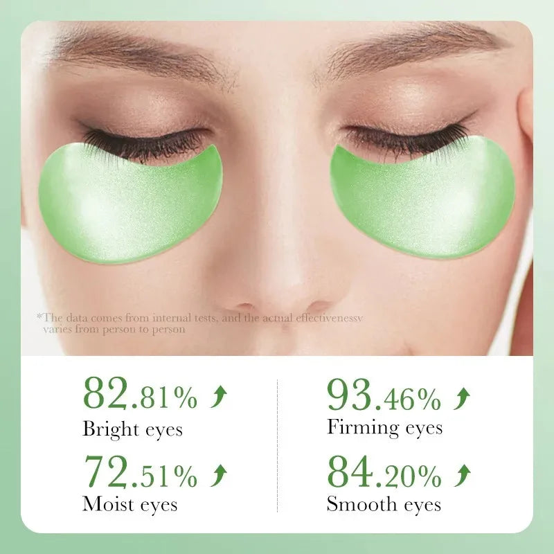 Aloe Vera Collagen Eye Mask – Anti-Dark Circles, Puffiness & Wrinkles 60Pcs