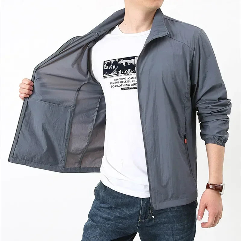 Men’s Ultra-Thin UV Protection Jacket