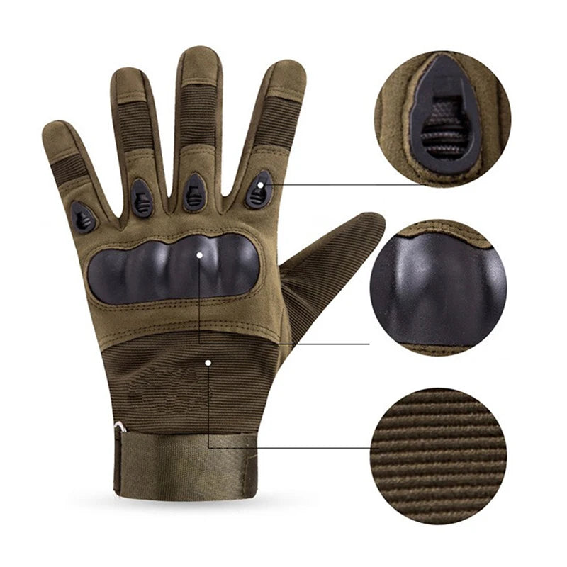 TacticalPro Outdoor Sports Gloves – Military-Style Riding Gloves for Tactical and Outdoor Activities