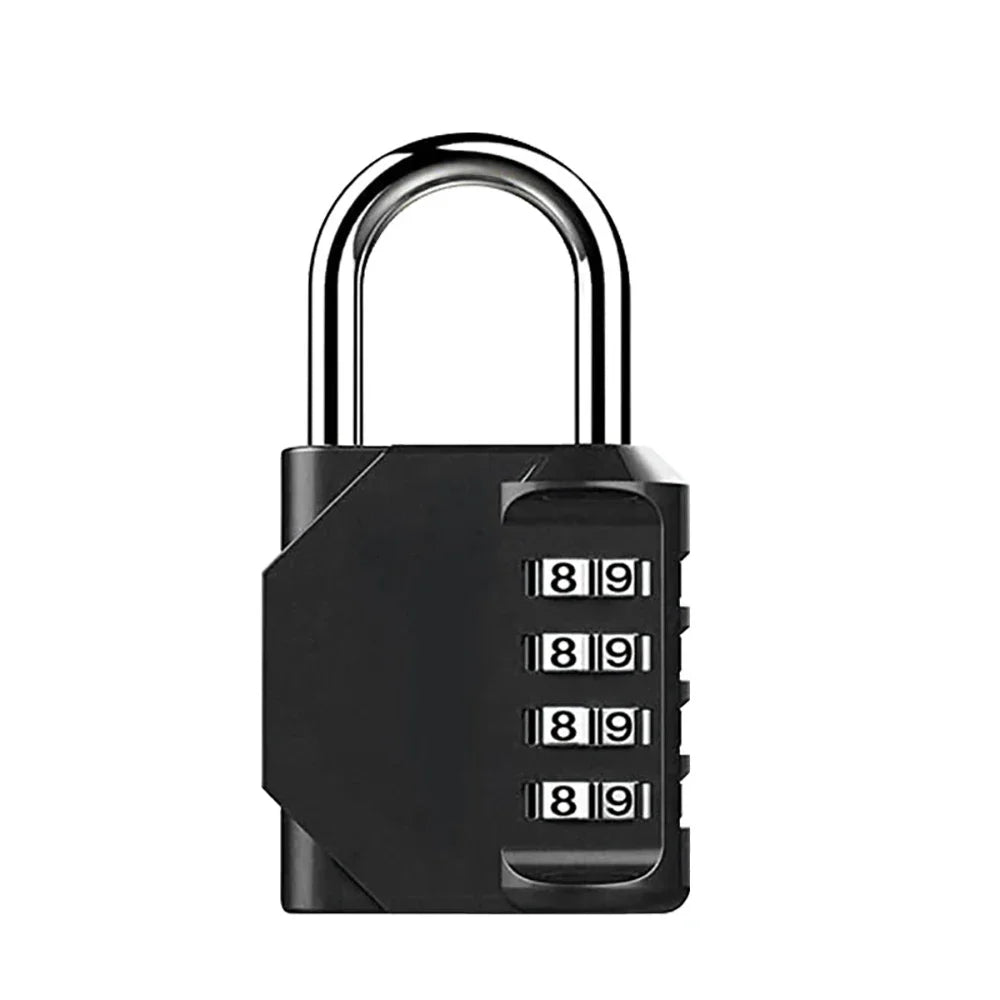4-Digit Resettable Combination Lock | Waterproof & Heavy Duty | Outdoor Padlock