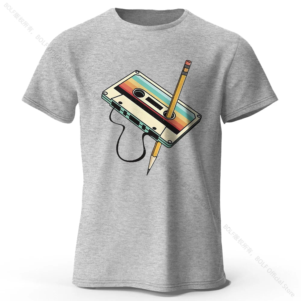 Men’s Cotton Printed T-Shirt