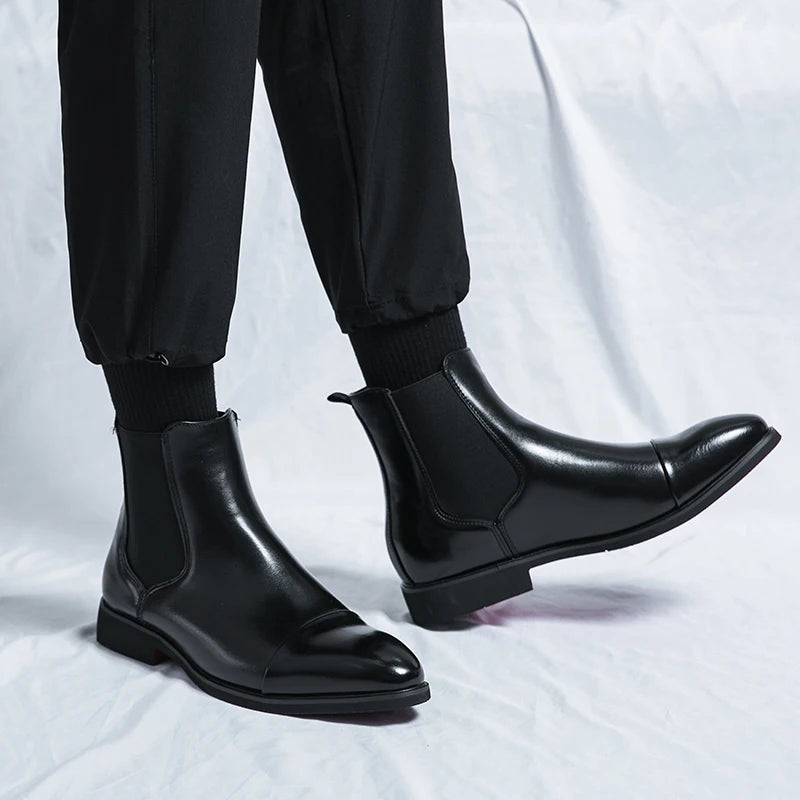 Classic PU Chelsea Boots