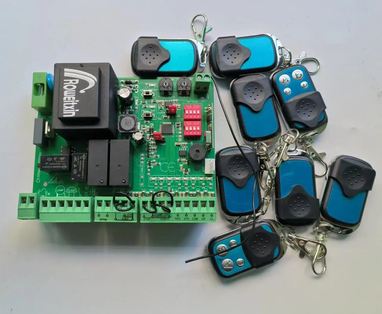 Universal Gate Motor Controller – 220V AC Circuit Board for Sliding Gate Opener (433.92MHz)