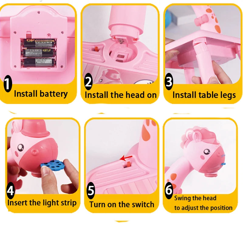 Kids Projection Drawing Board – Creative Art & Drawing Toy Set for Children