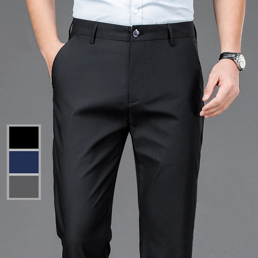 Men’s Stretch Smart Casual Trousers