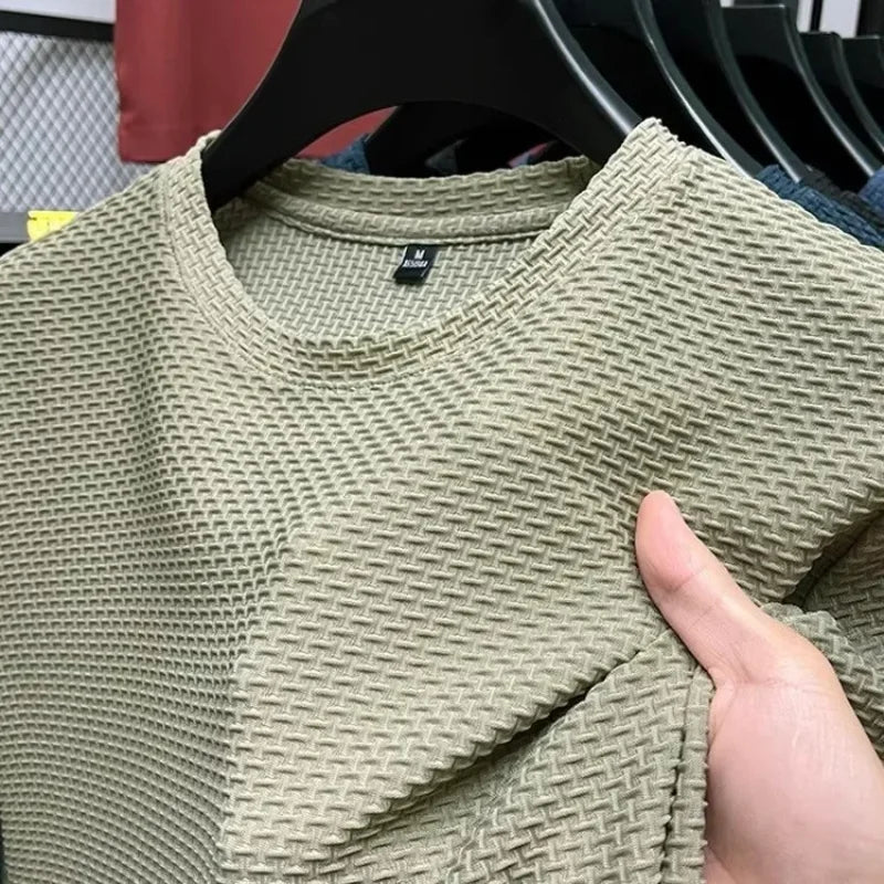 Men’s Ice Silk Mesh T-Shirt