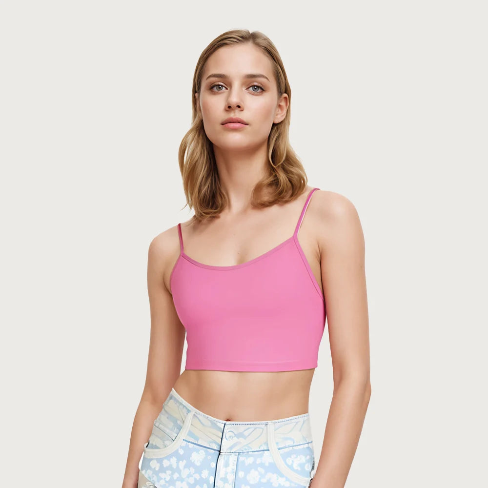 SoftGlow Crop Cami Set