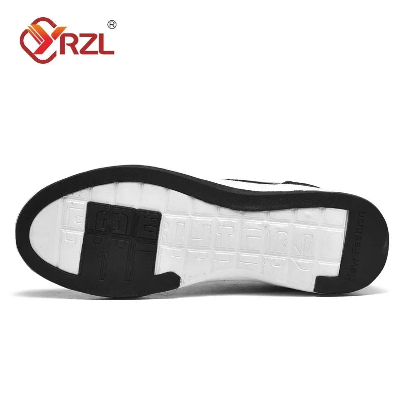 YRZL Men’s Waterproof Walking Sneakers