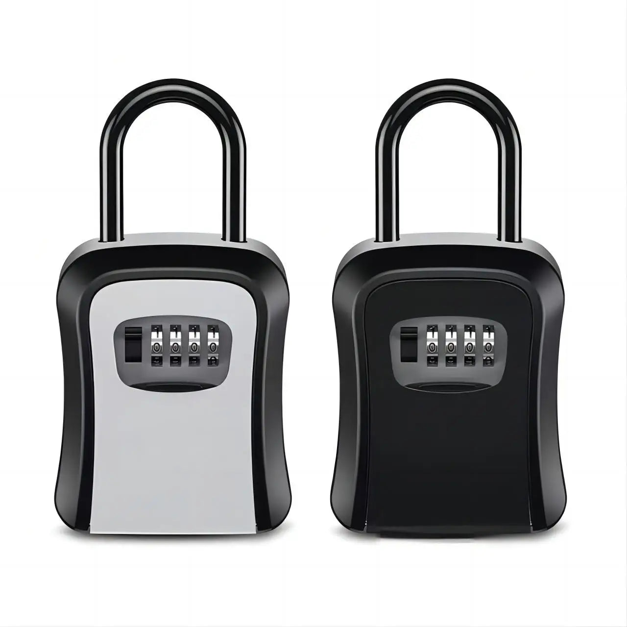 Wall Mounted Key Safe – 4-Digit Password Lock Box for Secure Storage of Up to 5 Keys