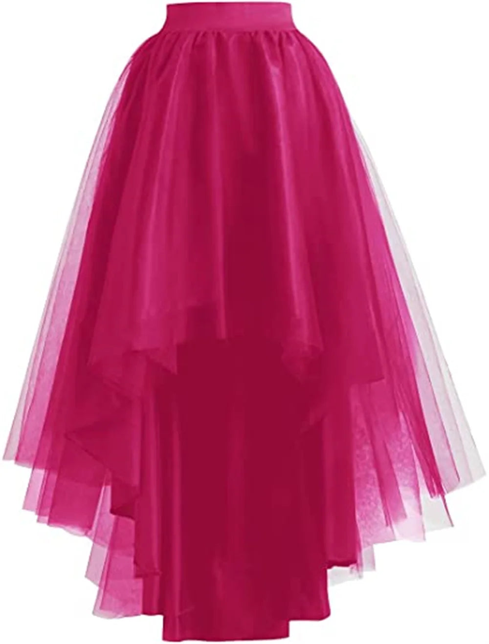 Women’s Gothic Hi-Lo Tulle Skirt