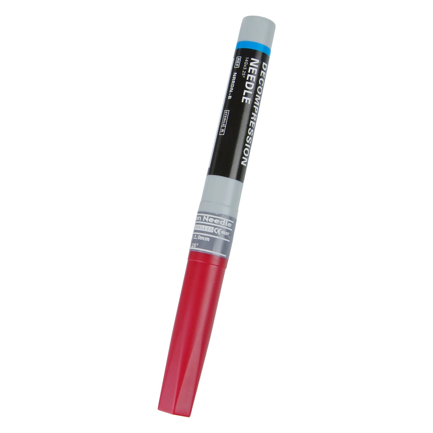 Sanke Emergency Pneumothorax Decompression Needle for Trauma First Aid Kit