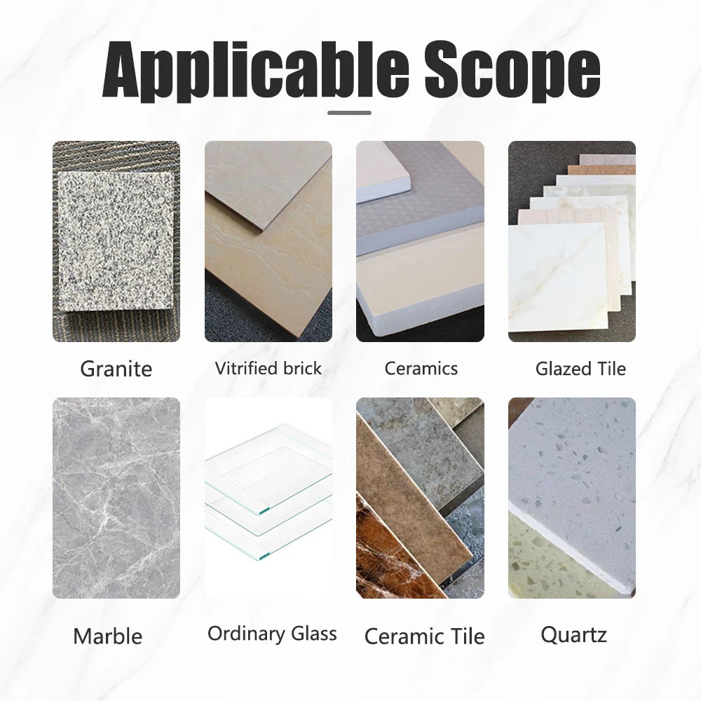 DiamondPro Drill Bit Set – 12-Piece Tools for Glass, Marble, Granite, Tile, and Ceramic (6-35mm)