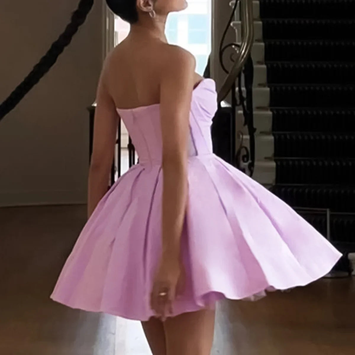 Women’s Corset Fit & Flare Mini Dress