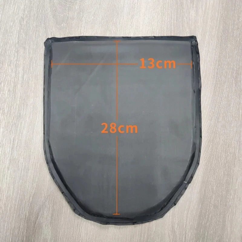 NIJ IIIA Soft Ballistic Armor Plate Tactical Vest Insert - 9mm & .44 PE Protection