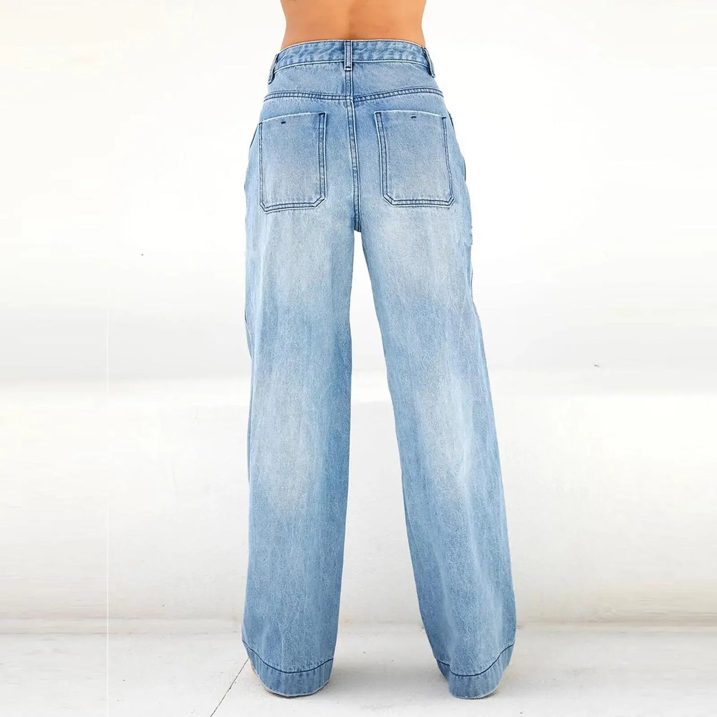 Women’s Wide Leg Denim Jeans