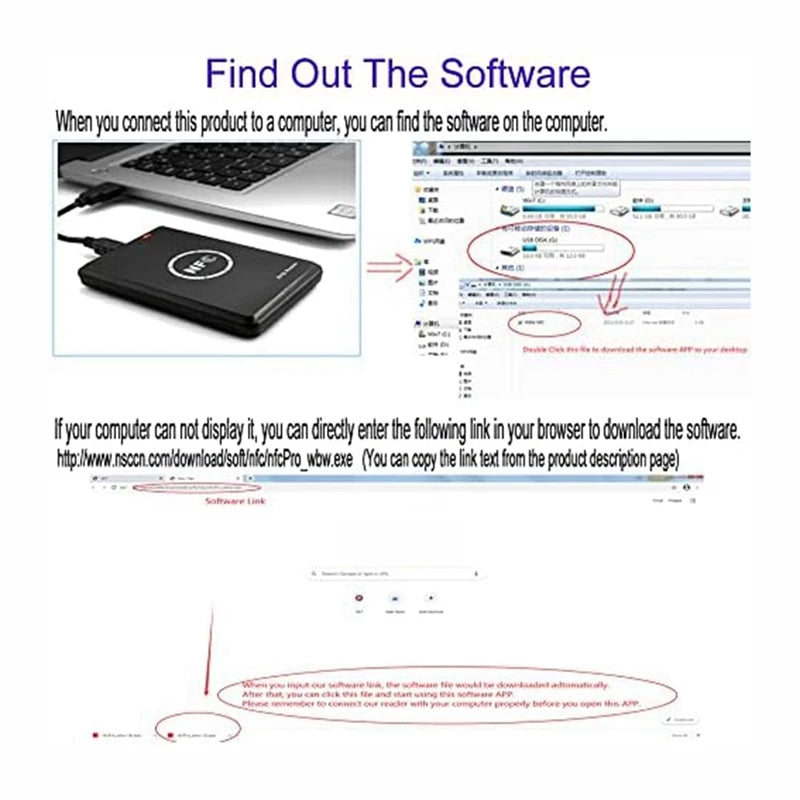 Smart RFID Access Control Card Copier – 125KHz Reader/Writer for NFC Tag Duplication