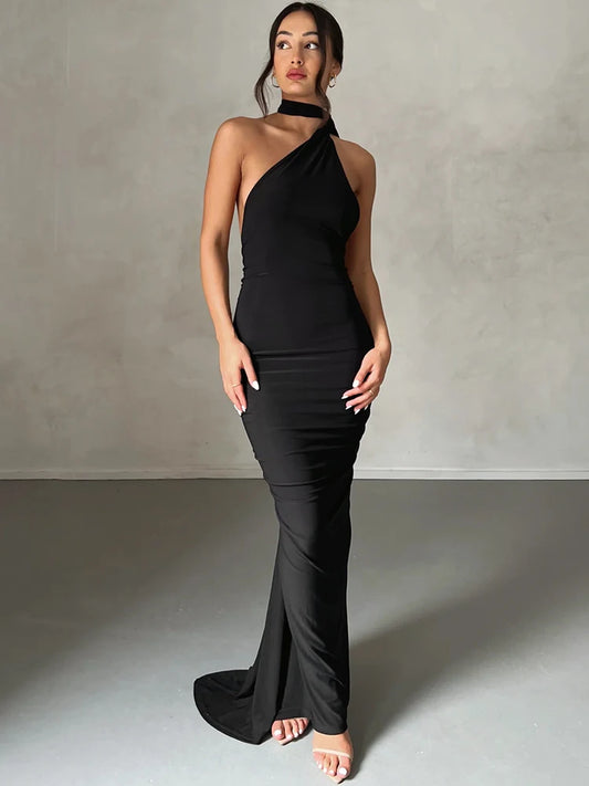 Hawthaw White Bodycon Evening Dress