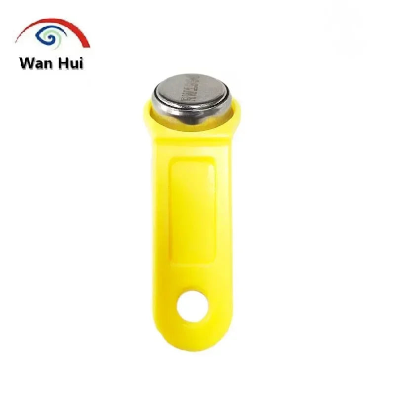 RW1990 RFID Key Tags – Rewritable iButton TM Touch Memory Cards for Dallas Access Control (5pcs)