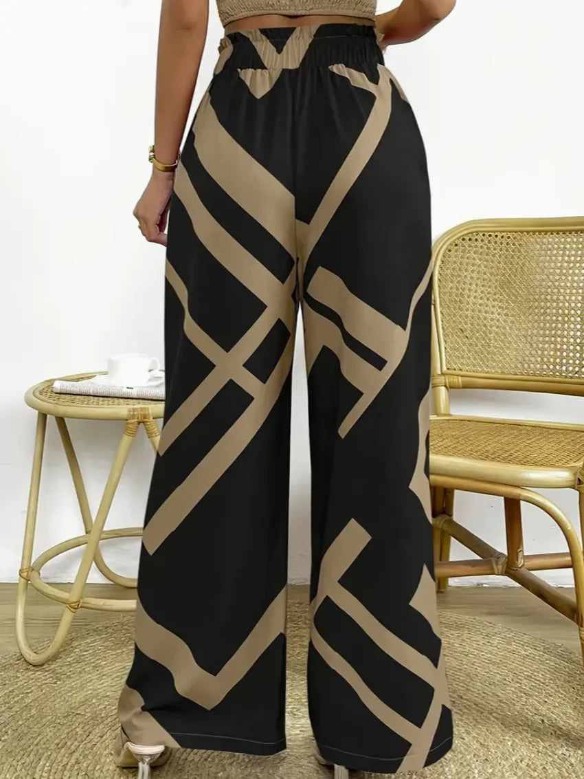GeoChic Bow Pants
