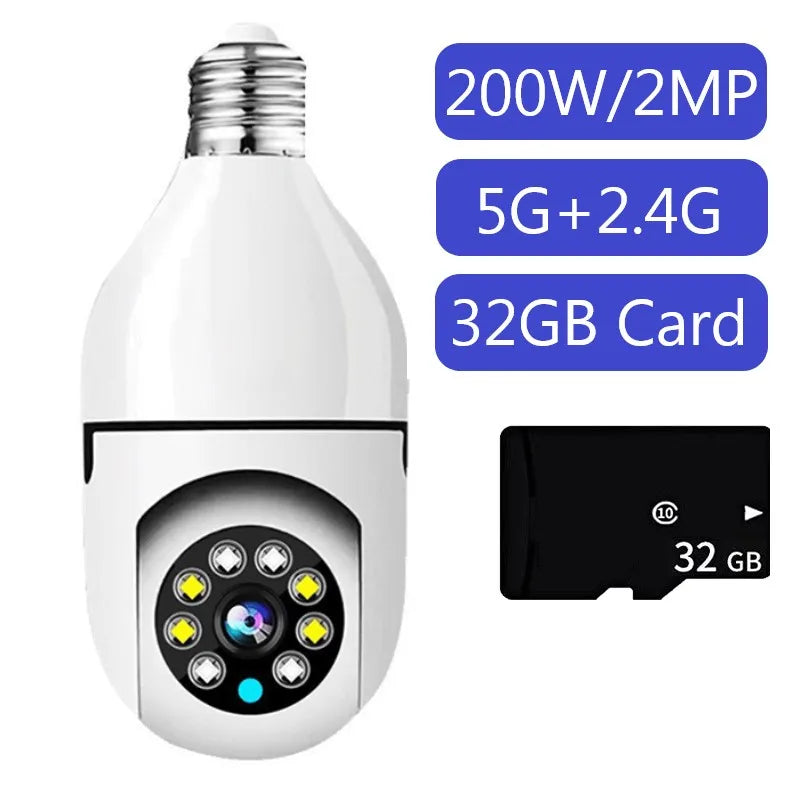 WiFi Surveillance Camera with 4X Digital Zoom, AI Human Detection, Full Color Night Vision, Wireless Indoor IP Camera for Smart Home CCTV