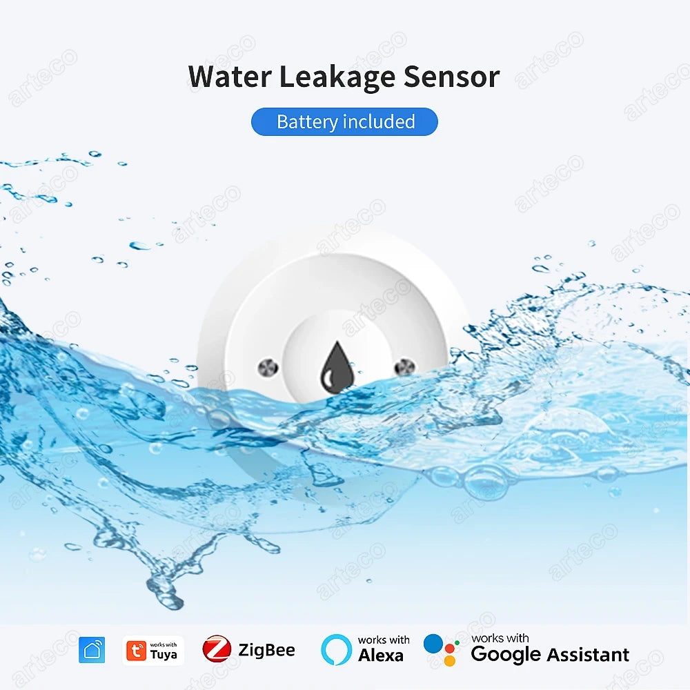 SmartGuard Zigbee Water Leak Sensor