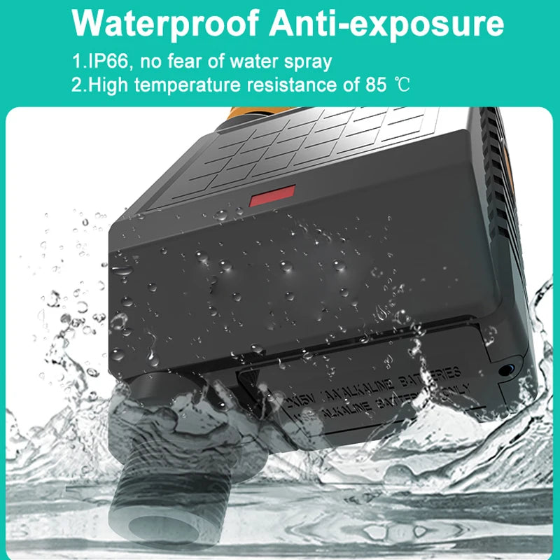 Tuya Zigbee Solar-Powered Garden Watering Timer with Ball Valve Controller