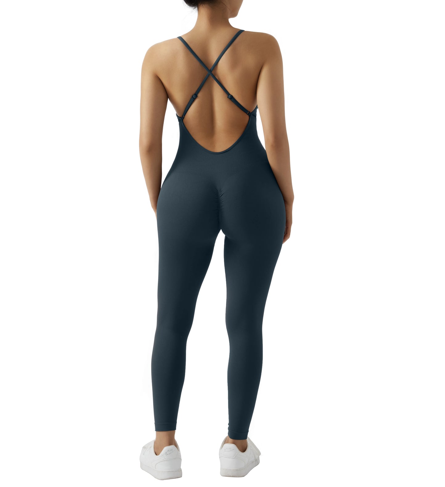 Sexy Backless Sleeveless Jumpsuit – Women's Summer Bodycon Romper for Casual & Streetwear Fashion