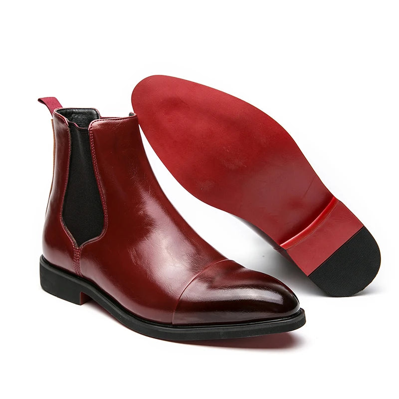 Classic PU Chelsea Boots
