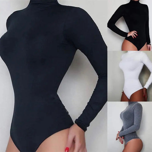 SculptFit Turtleneck Bodysuit
