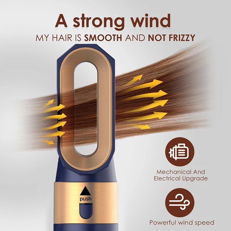 Dyson Airwrap 5-in-1 Professional Styling Tool Set – Hair Dryer, Curling Iron, Straightener & Hot Comb