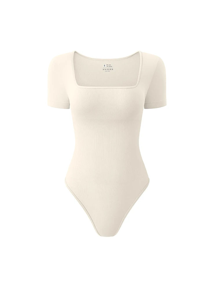 ShapeForm Square-Neck Bodysuit
