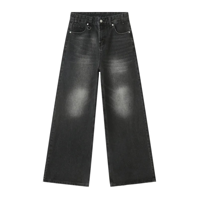 Men’s Loose Straight Denim Jeans