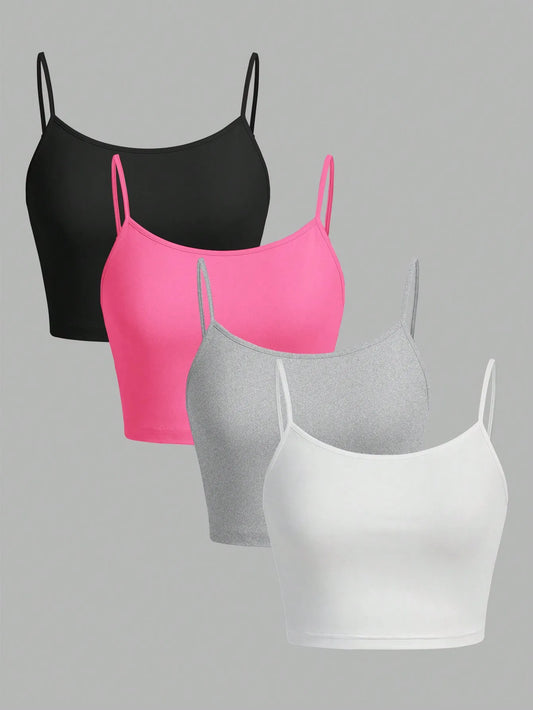 SoftGlow Crop Cami Set