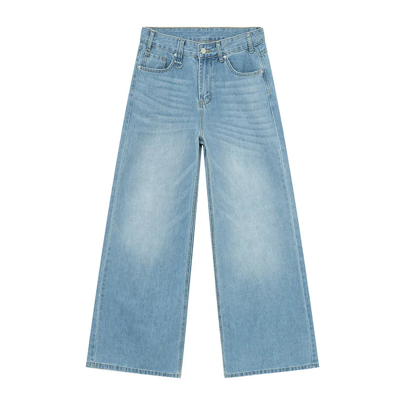 Men’s Loose Straight Denim Jeans