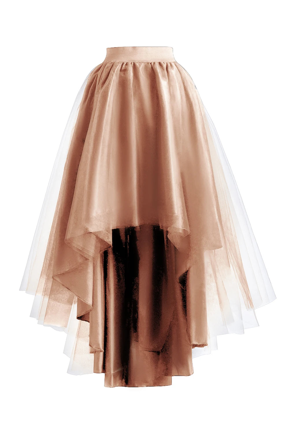 Women’s Gothic Hi-Lo Tulle Skirt