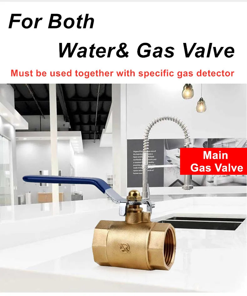Automatic Gas/Water Valve Controller – Wireless 433MHz Remote Control Manipulator