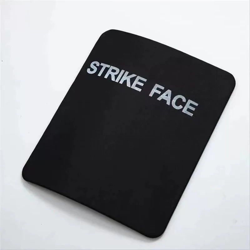 NIJ IIIA Polyethylene PE Lightweight Bulletproof Plate – Plug-in Composite Steel Tactical Vest Insert 10 x 12