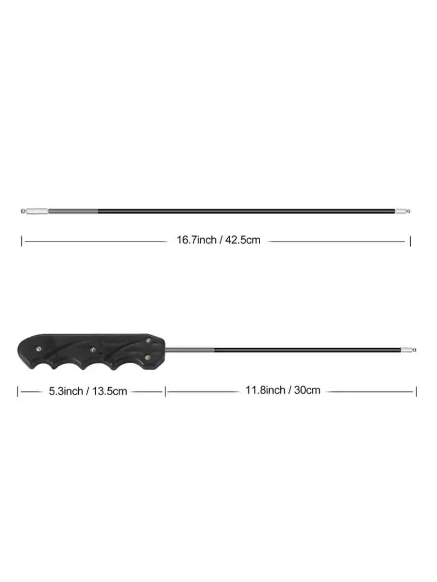 Portable Martial Arts Self-Defense Whip for Quick Strike & Combat Defense