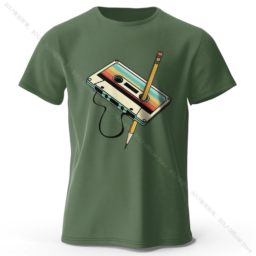 Men’s Cotton Printed T-Shirt