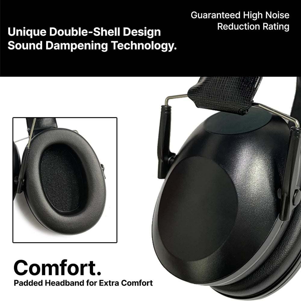 Tactical Anti-Noise Ear Plugs & Folding Ear Defenders for Shooting and Hunting